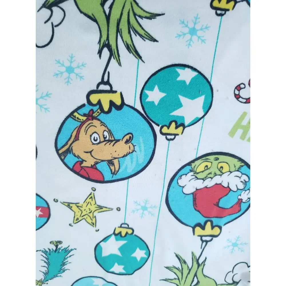 The Grinch 2T Toddler Holiday Christmas Sleepwear Pajama Set